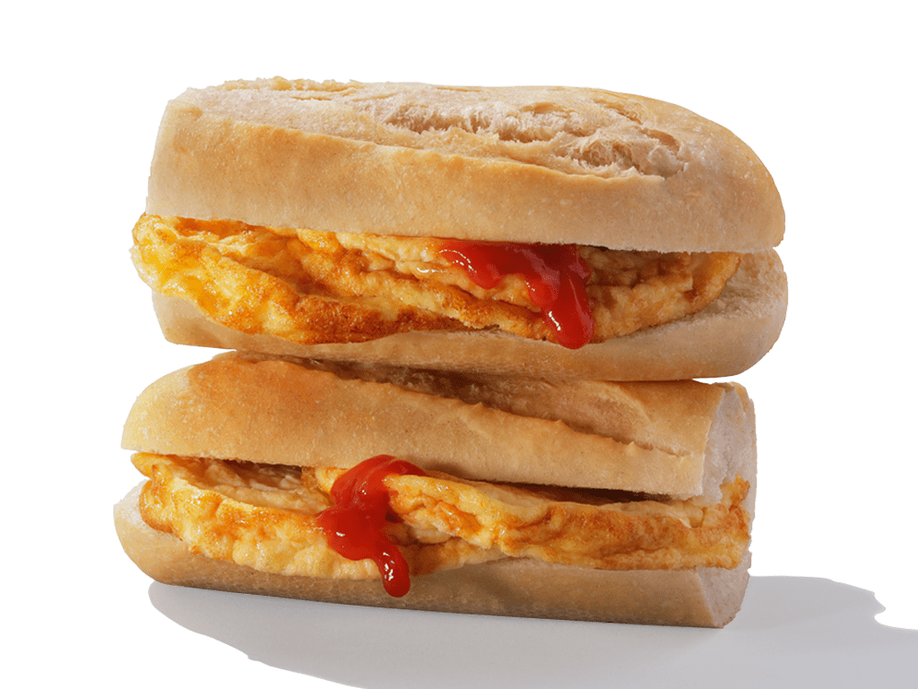 Omelette Breakfast Baguette